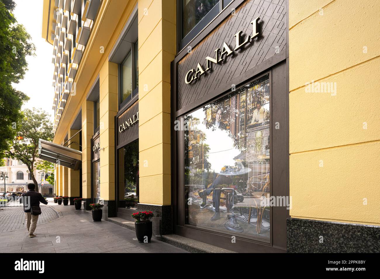 Casali brand store in Hanoi, Vietnam Stock Photo