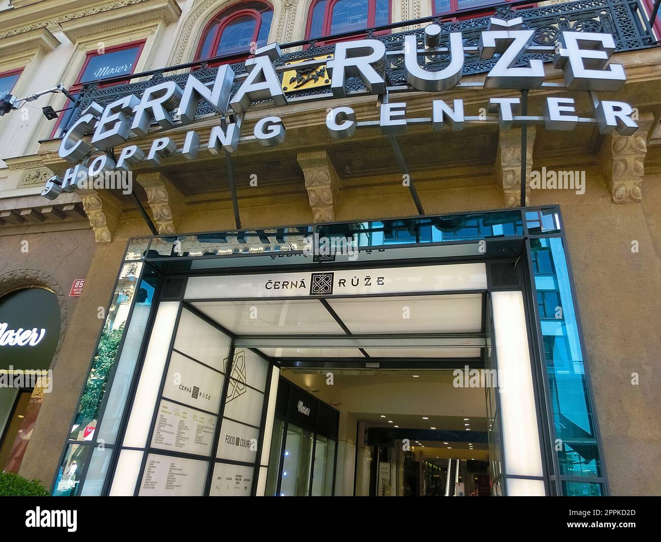 Shopping center Cerna Ruze in Prague, Czech republic Stock Photo - Alamy