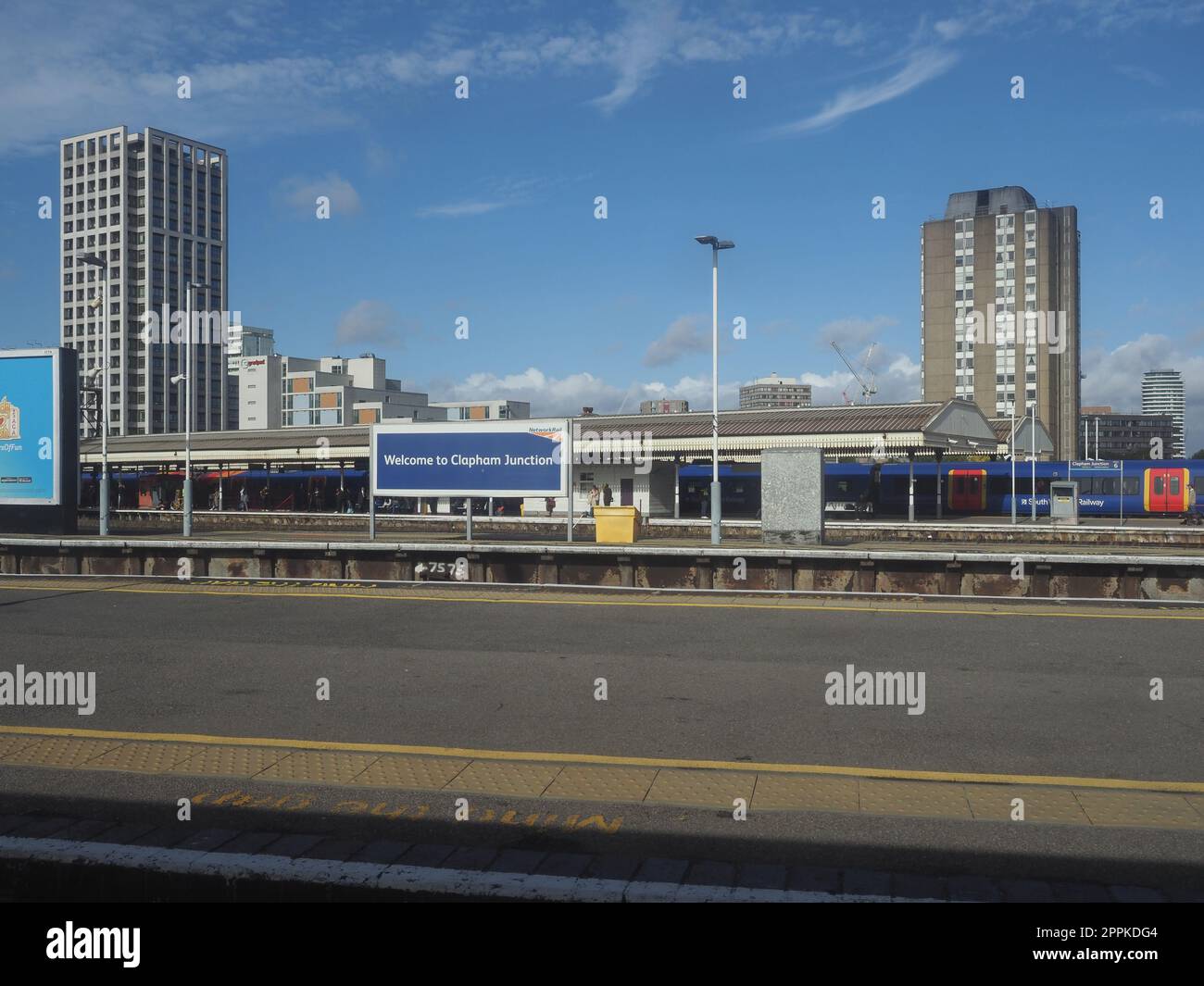 Clapham Junction station in London Stock Photo Alamy