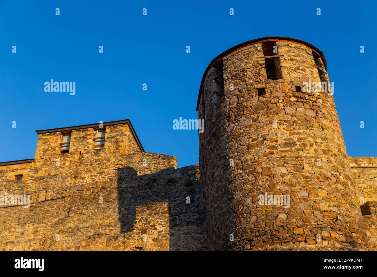 The Torre del Malvecino tower Stock Photo