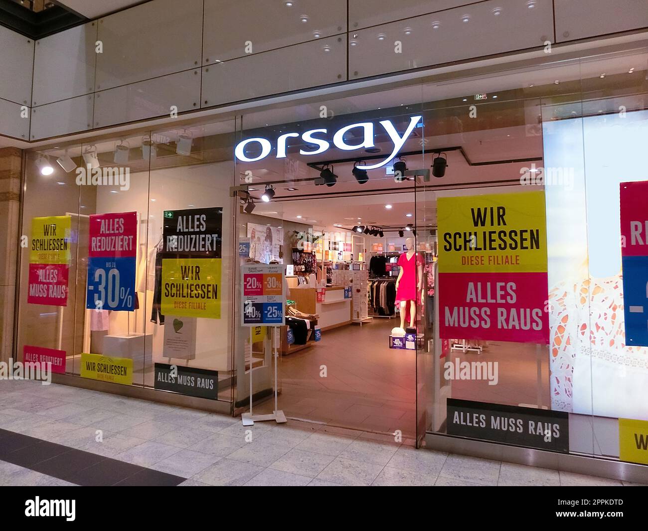 Orsay Fashion store in Neu-Isenburg, Germany Stock Photo