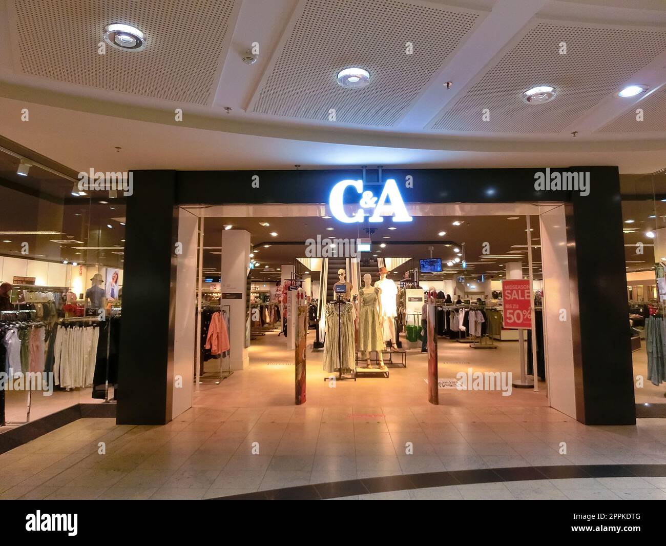 C and A store in Neu-Isenburg, Germany Stock Photo