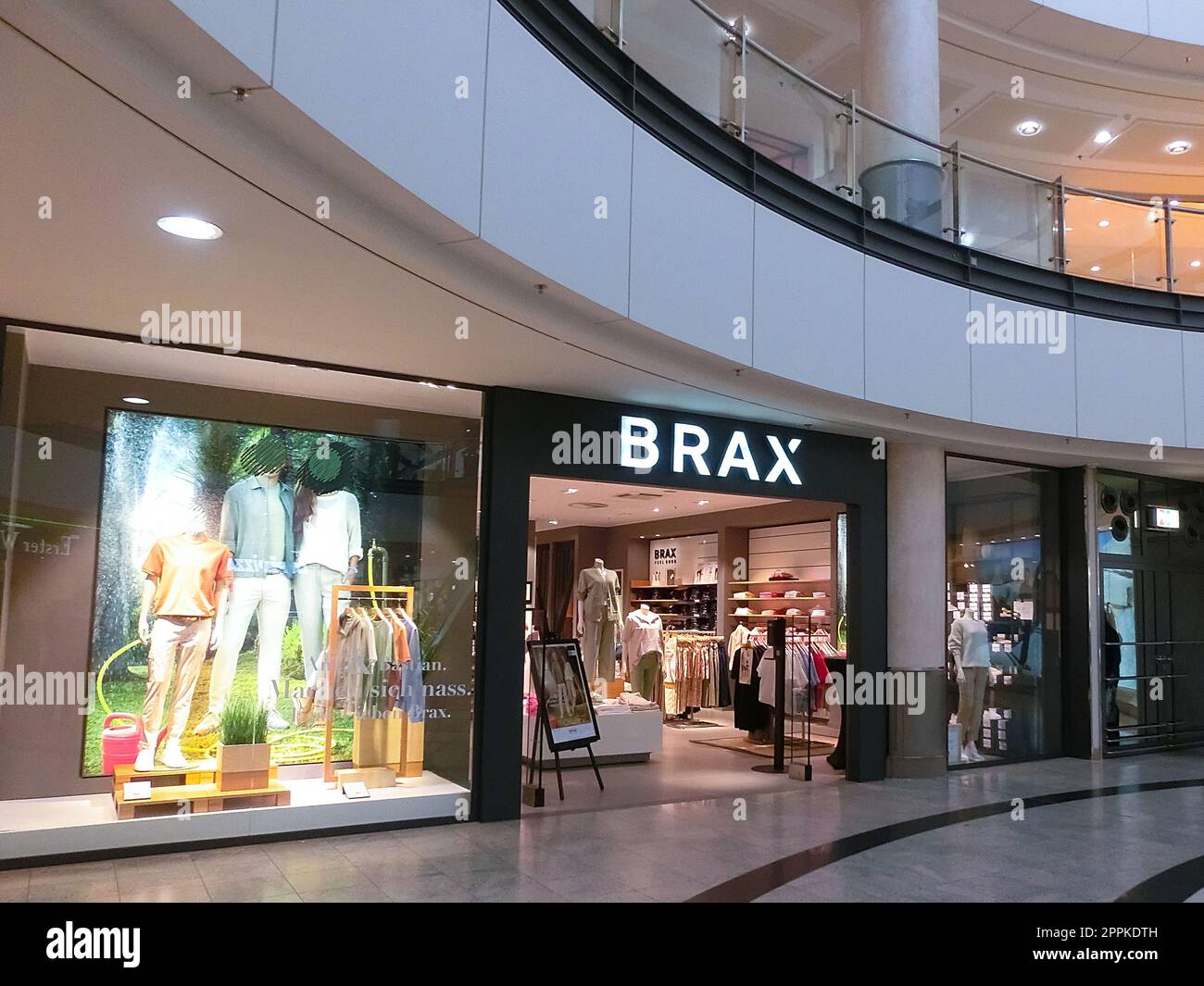 BRAX fashion store in Neu-Isenburg, Germany. Stock Photo