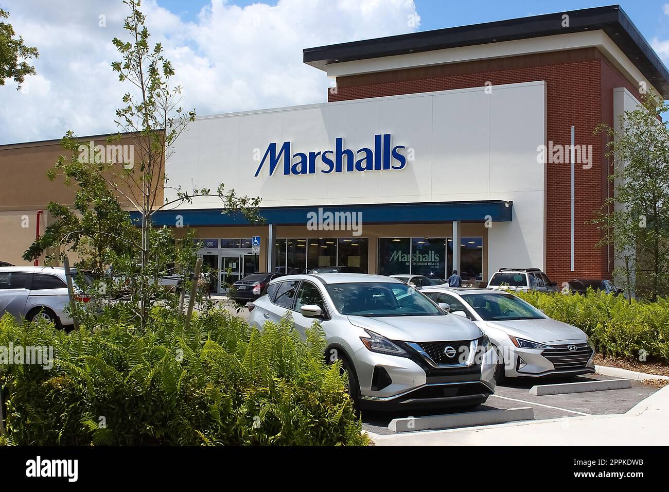 Marshalls store in Miami, Florida, USA Stock Photo