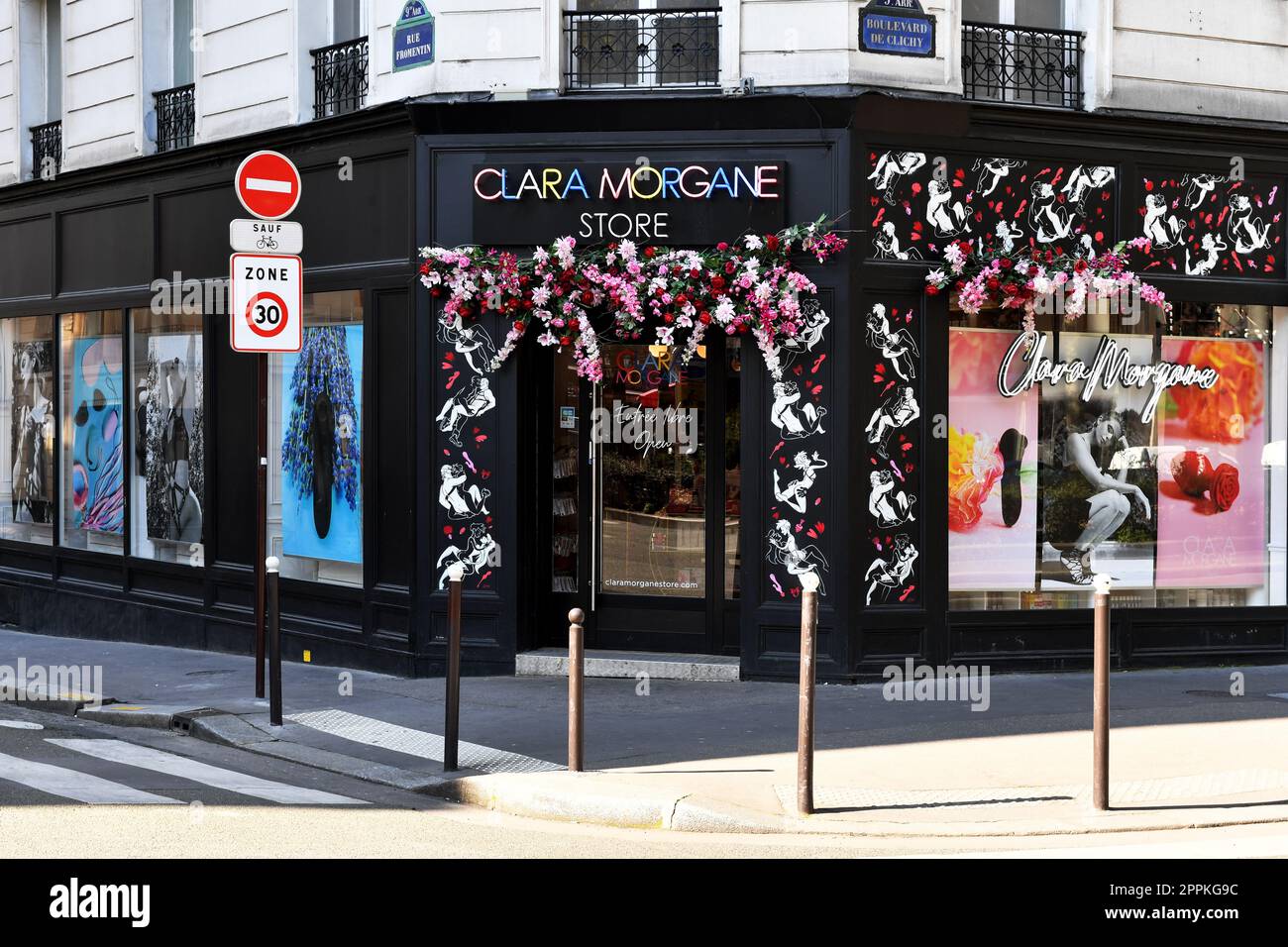 Clara Morgane Store in Montmartre Paris France Stock Photo Alamy
