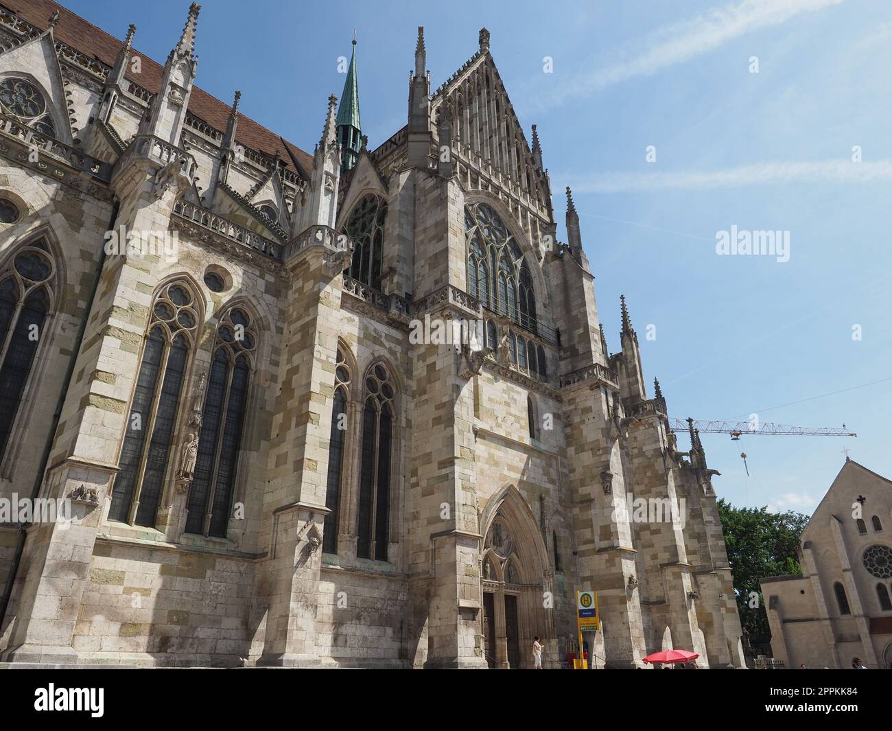 REGENSBURG, GERMANY - CIRCA JUNE 2022: Regensburger Dom aka St Peter cathedral church Stock Photo