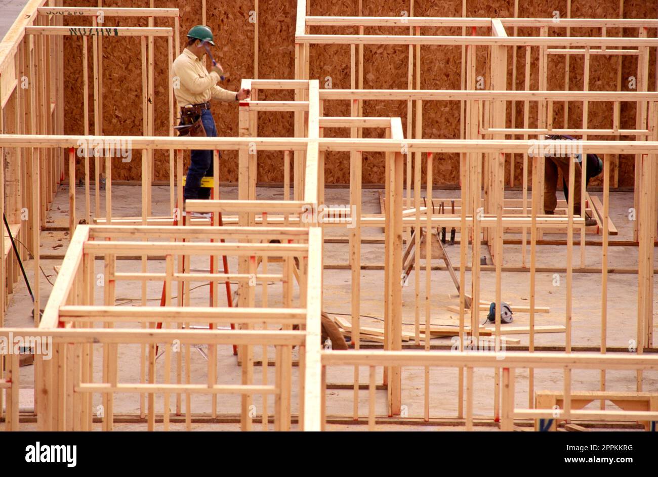 home construction Stock Photo