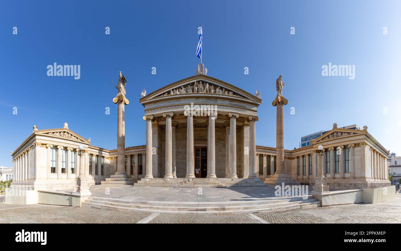 Academy of Athens Stock Photo - Alamy