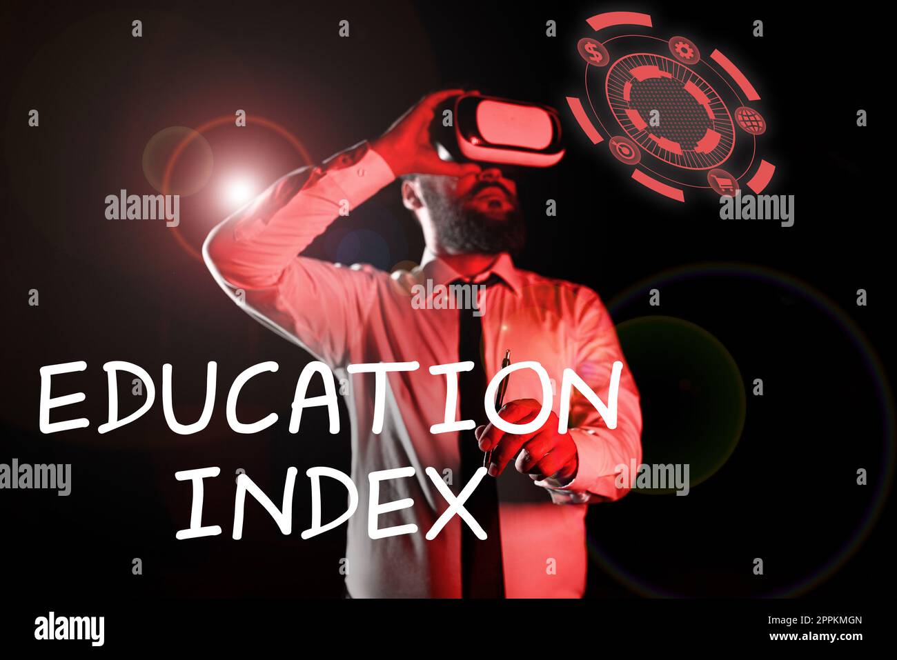 Conceptual caption Education Index. Concept meaning aiming to meet