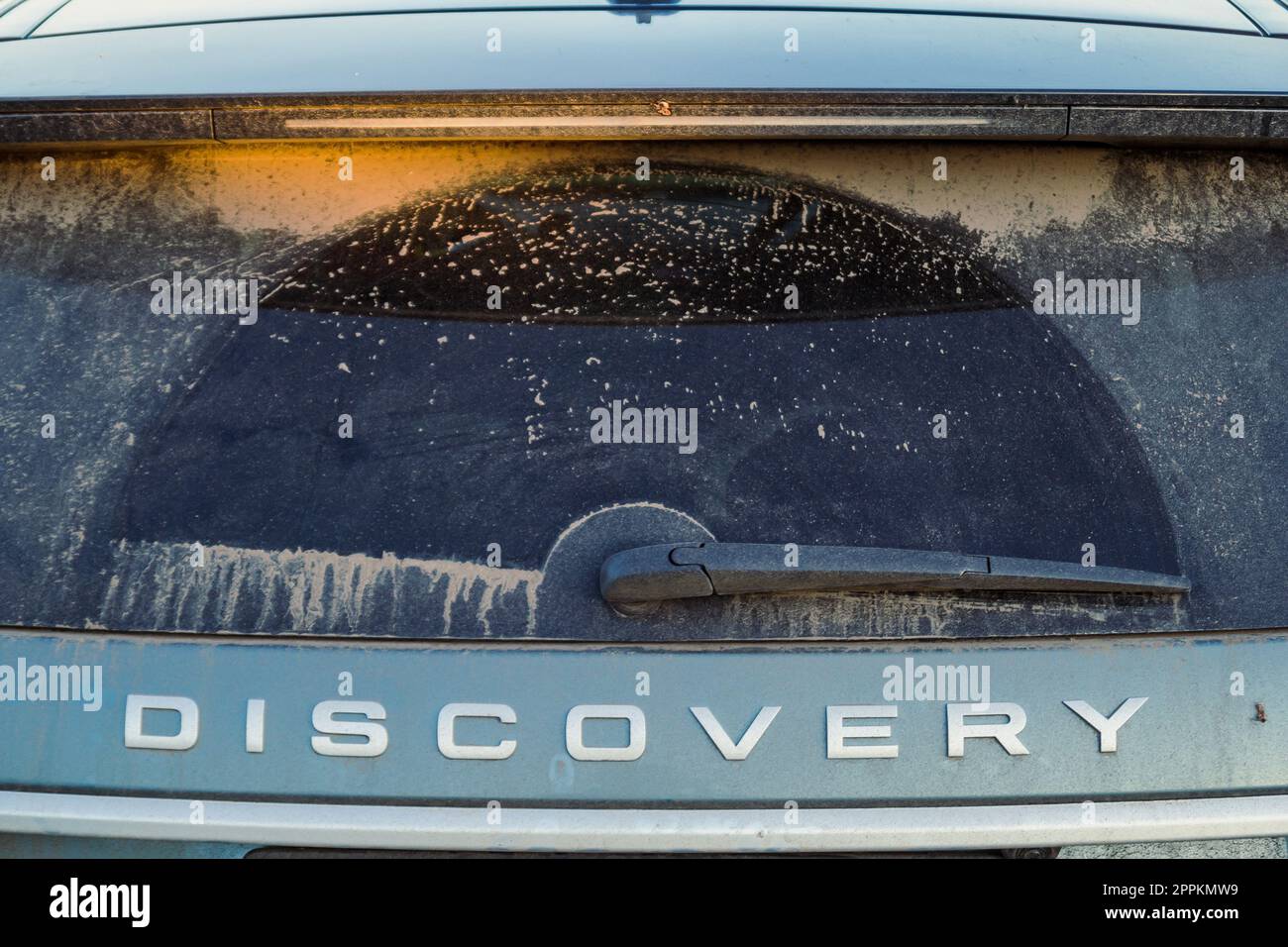 Close up rear window of car concept photo Stock Photo Alamy