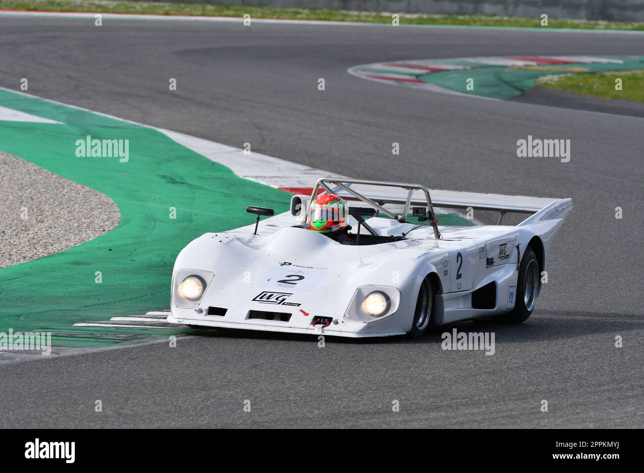 Scarperia, 2 April 2023: Lola T298 year 1979 in action during Mugello ...