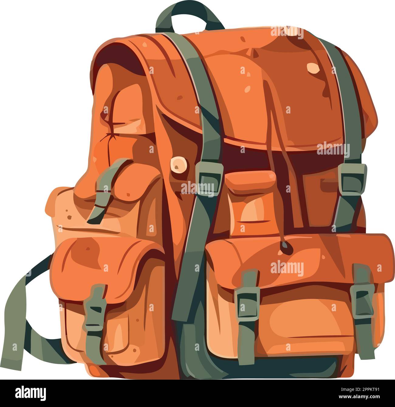 travel backpack illustration vector Stock Vector Image & Art Alamy