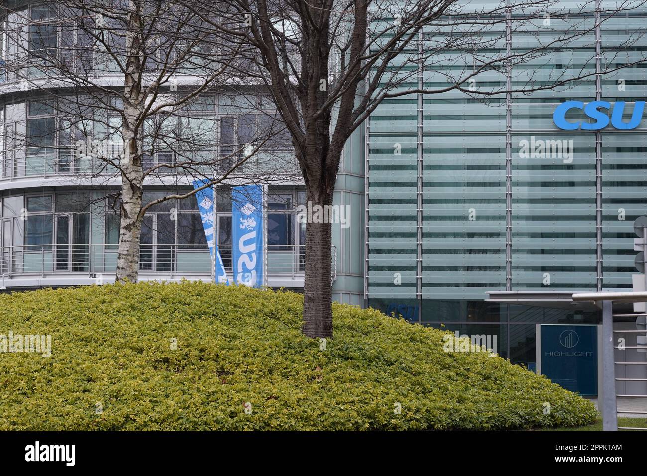Christian Social Union in Bavaria CSU party headquarters building in ...
