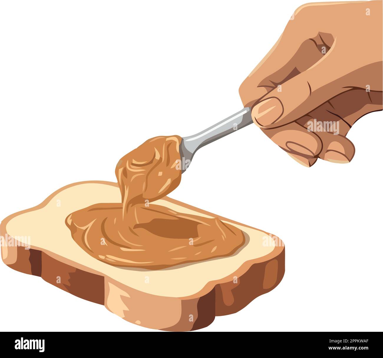 Chocolate spreads Stock Vector Images Alamy