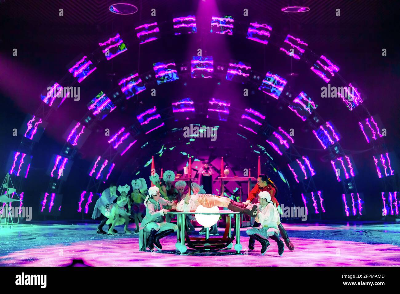 Ice show premiere, Holiday on Ice A New Day at the Berlin Tempodrom on