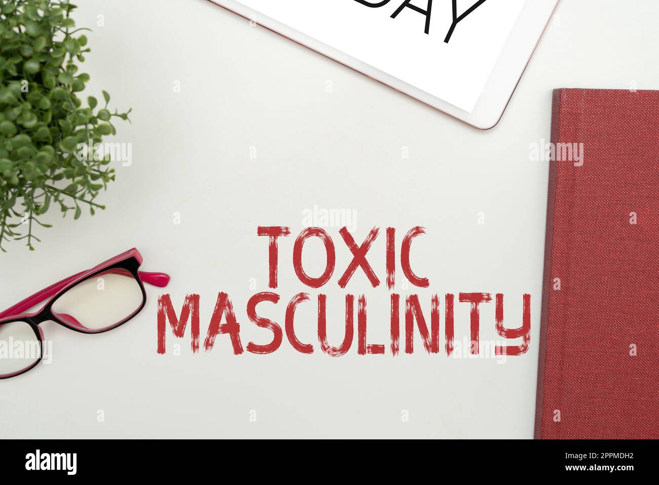 Inspiration showing sign Toxic Masculinity. Business concept describes narrow repressive type of ideas about the male gender role Stock Photo