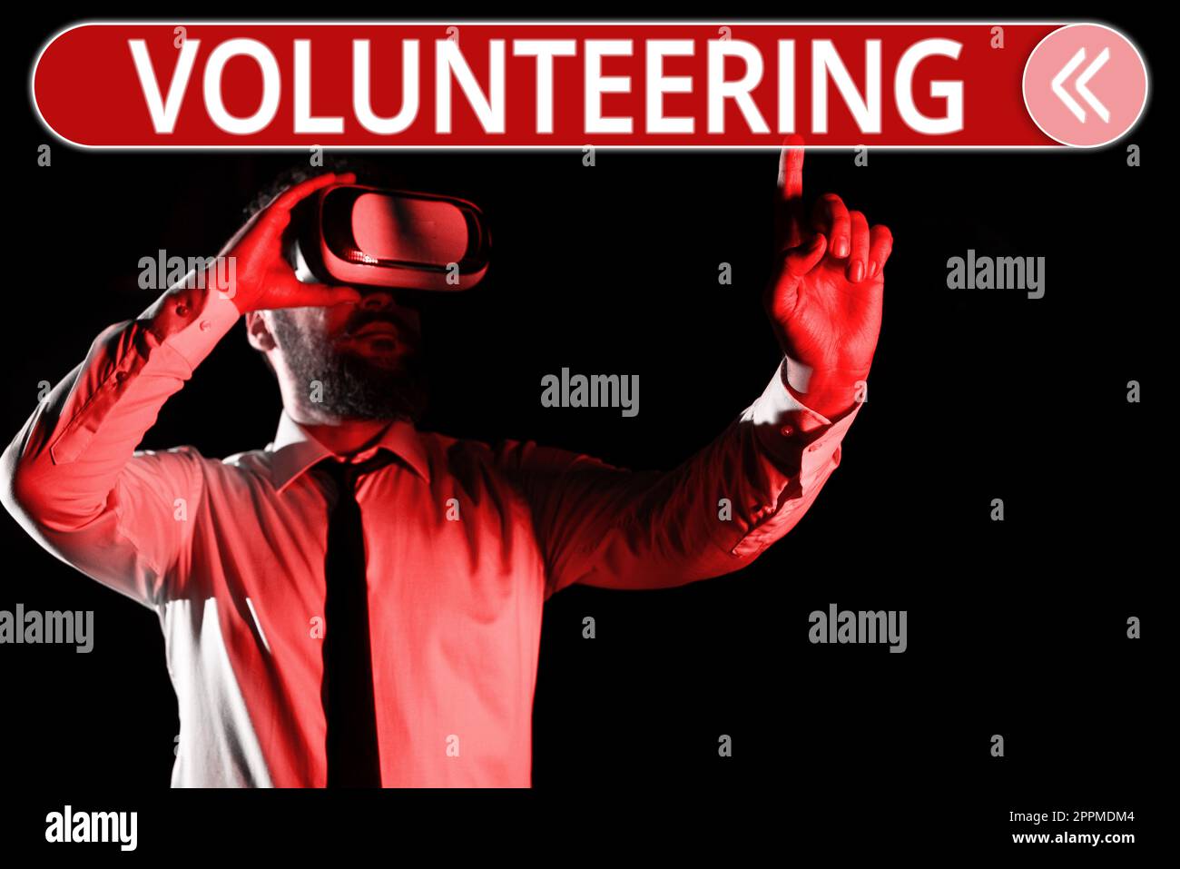 Text caption presenting Volunteering. Conceptual photo Provide services for no financial gain Willingly Oblige Stock Photo
