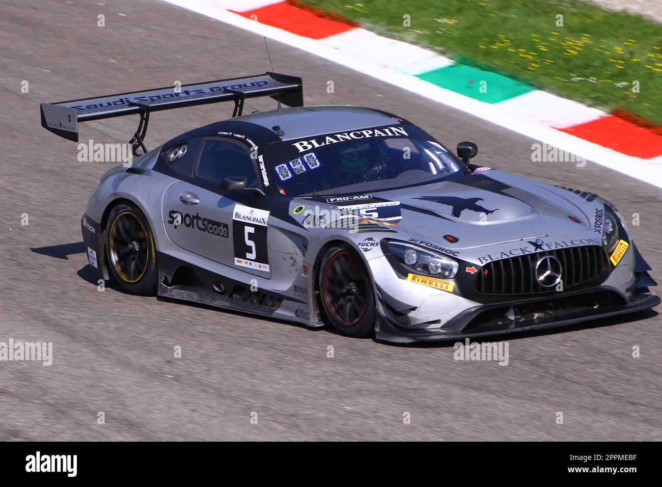 Mercedes-AMG GT3 Blancpain GT3 Monza Race 2018 Stock Photo