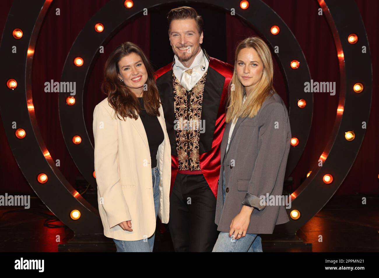 Sharon Berlinghoff,Jan Ammann,Carina Koller,THIS is the GREATEST SHOW,Capitol Theater,Duesseldorf,18.03.2023 Stock Photo