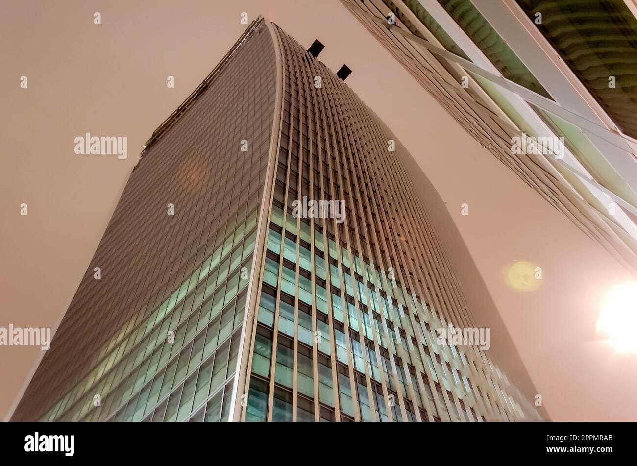 20 Fenchurch street, aka Walkie Talkie Tower, London, UK Stock Photo