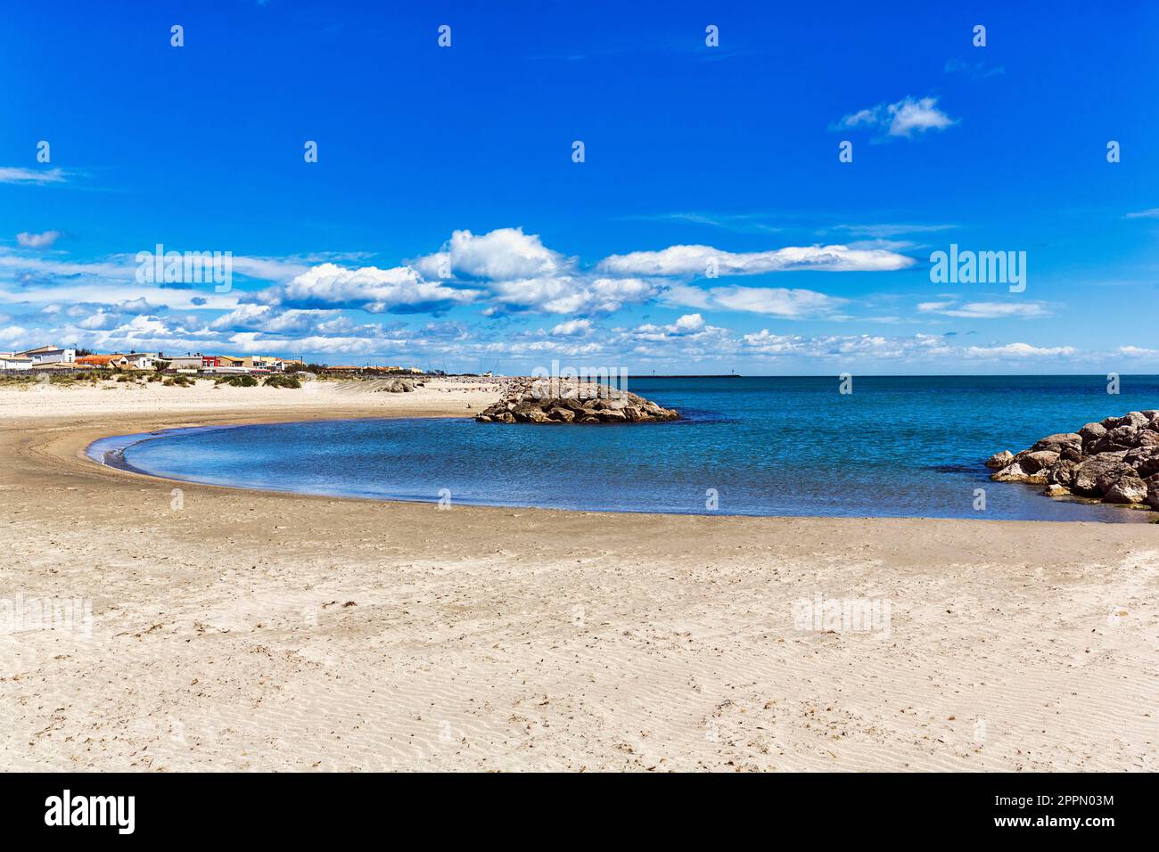 Central Beach in Carnon - Hérault - France - Plages.tv