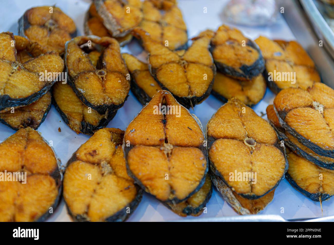 Dried fish at the Wang Lang Market, Bangkok, Thailand Stock Photo Alamy