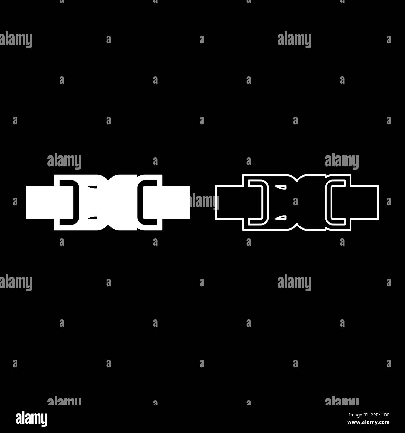 Buckle fastener clasp furniture for clothes system of fast snap join ...