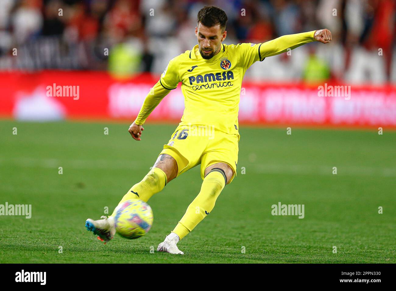 Goal Celebration Alex Baena of Villarreal CF, Alexander Sorloth of  Villarreal CF in action during the La Liga EA Sport Regular Season Round 3  on augus Stock Photo - Alamy