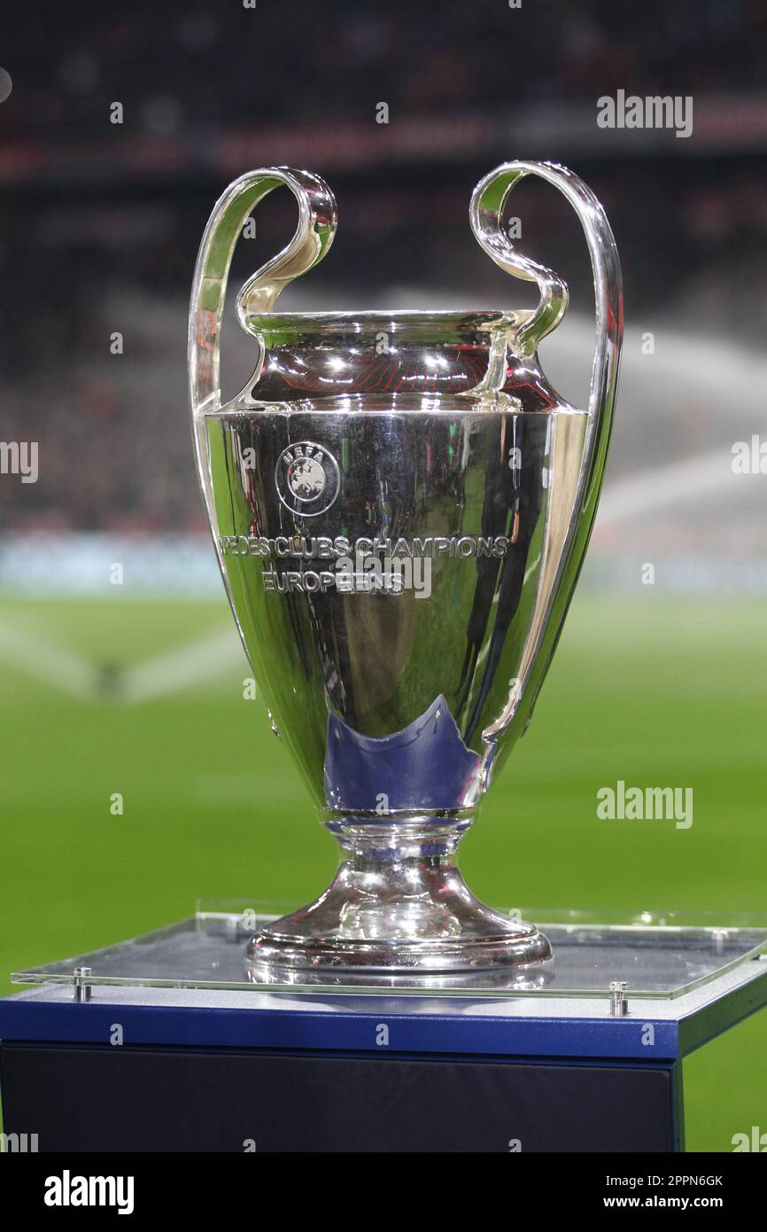 MUNICH, GERMANY APRIL 19 UEFA European Champions League Cup, Trophy