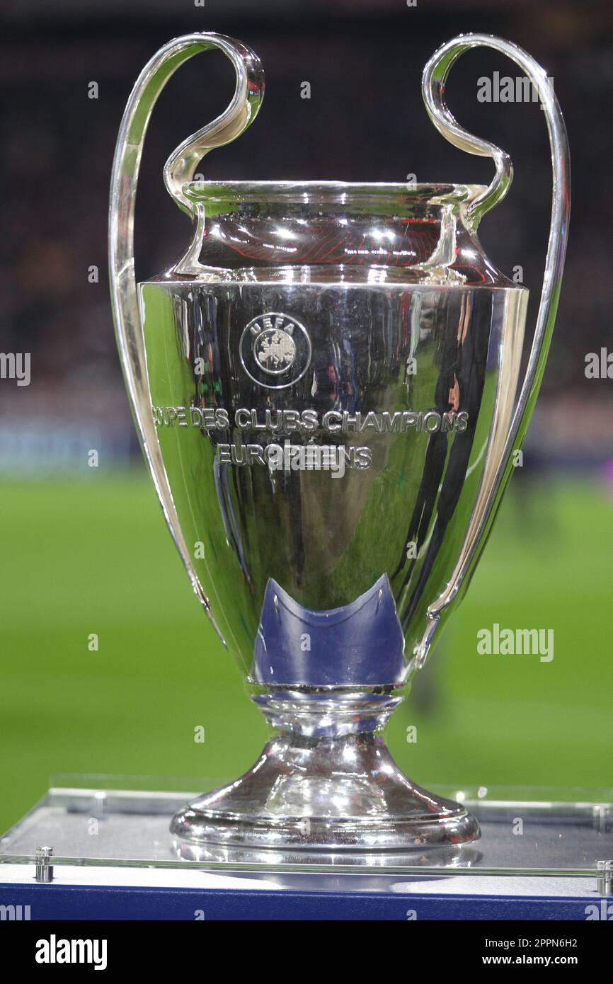 Championsleague trophy hires stock photography and images Alamy