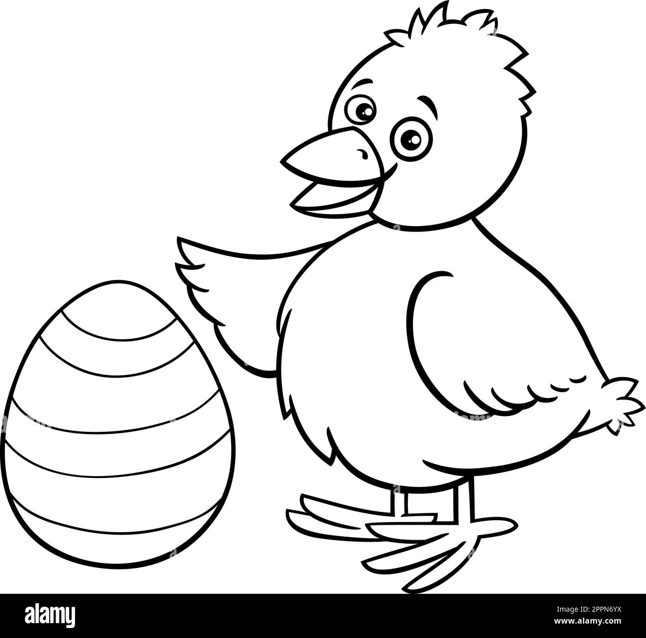 Easter Chick Outline easter-chick-outline