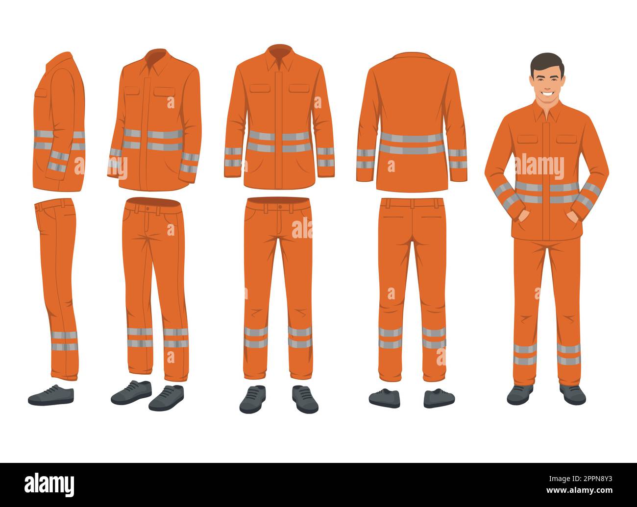 Workwear Stock Vector Images Alamy