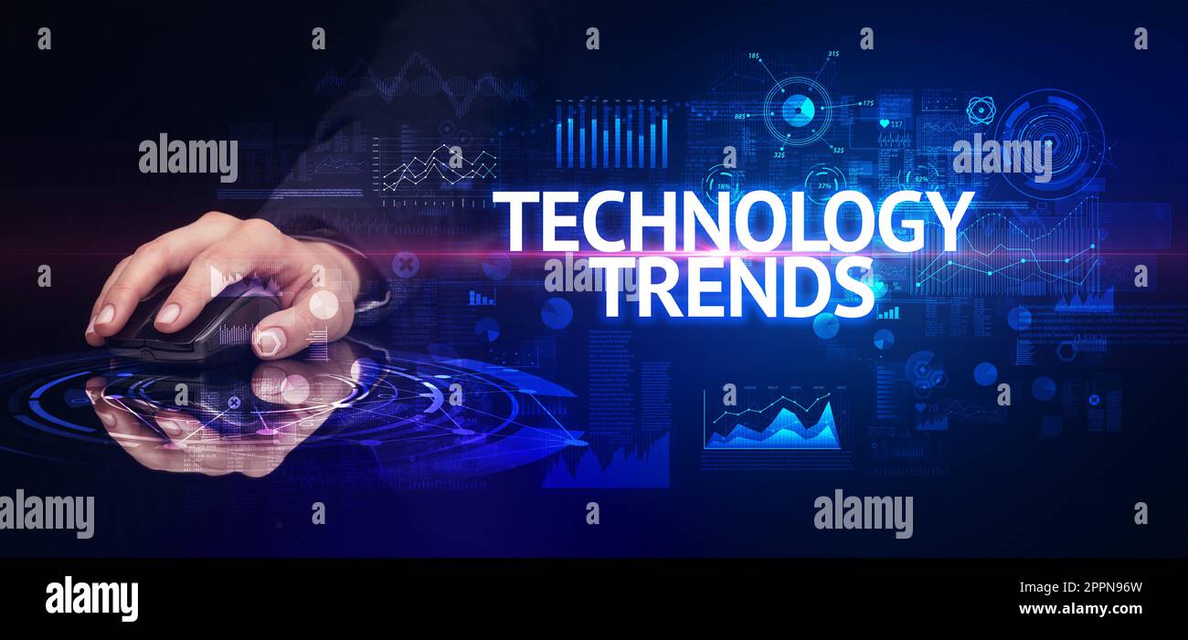 hand holding wireless peripheral, modern technology concept Stock Photo ...