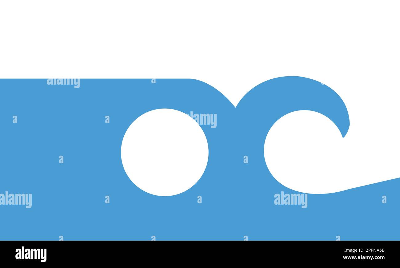 Flag Of The City Of Ocean City Maryland Stock Vector Image & Art - Alamy