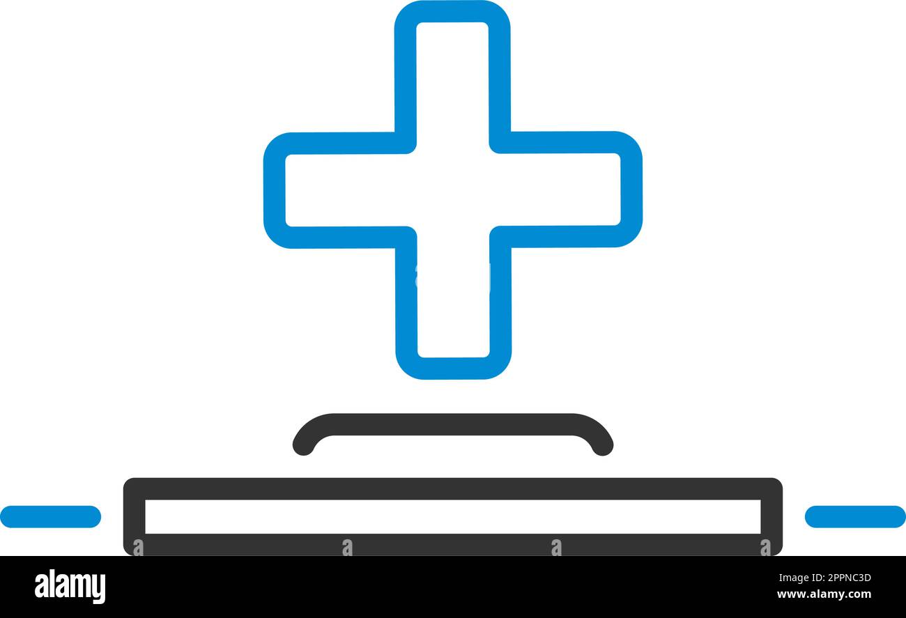 Icon Of Medical Staff Carrying Stretcher Stock Vector Image & Art - Alamy