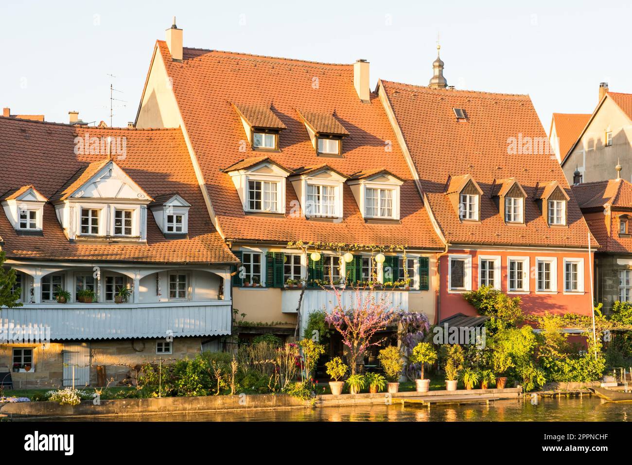 Fishermen's houses from the 19th century in KleinVenedig (Little