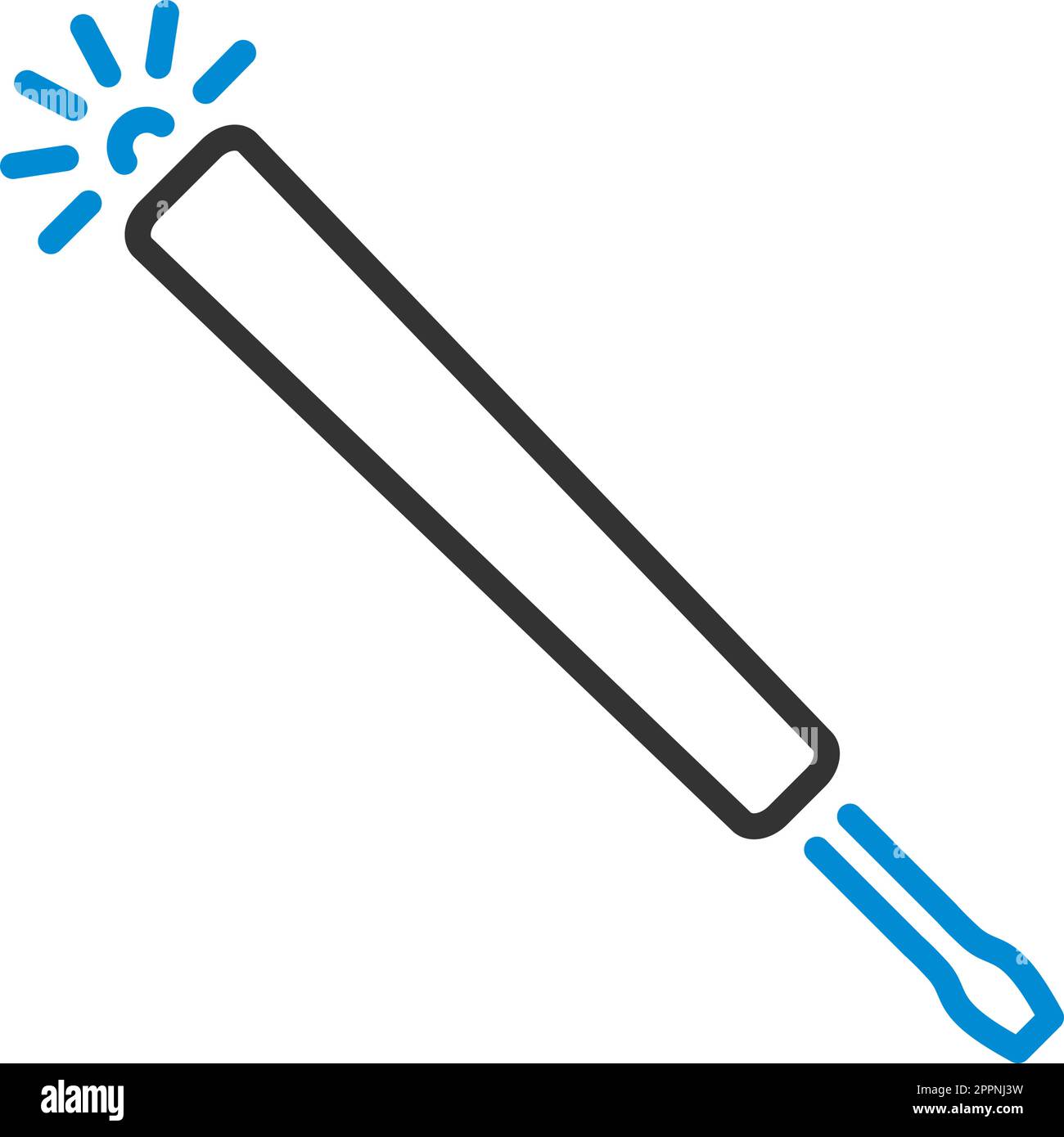 Electricity Test Screwdriver Icon Stock Vector