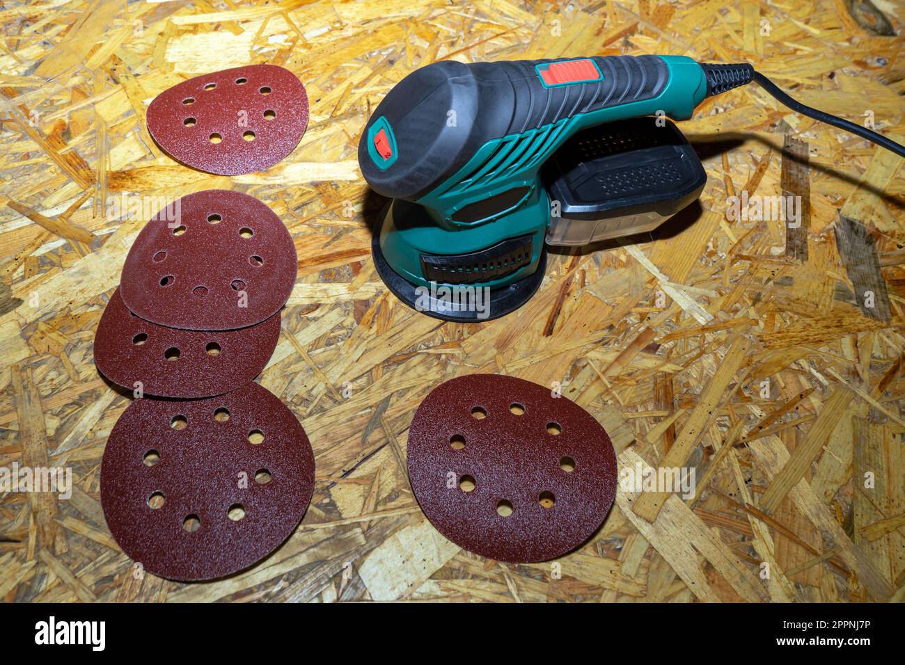 orbital eccentric sander grinder machine for wood with grinding wheel