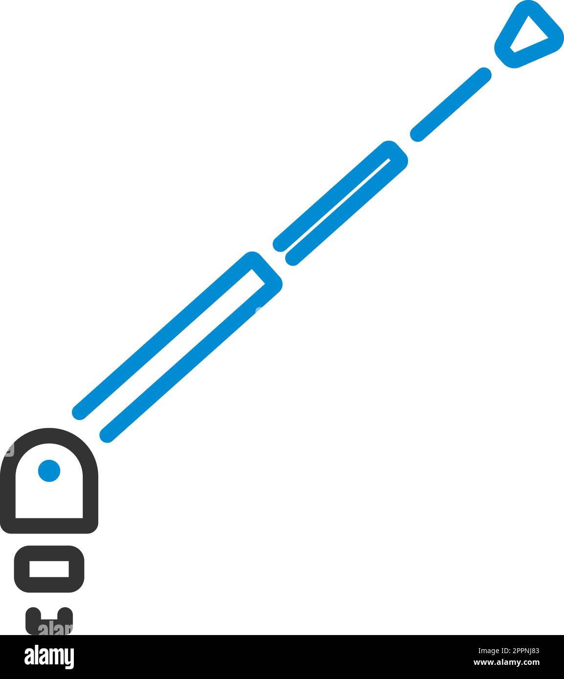 Radio Antenna Component Icon Stock Vector