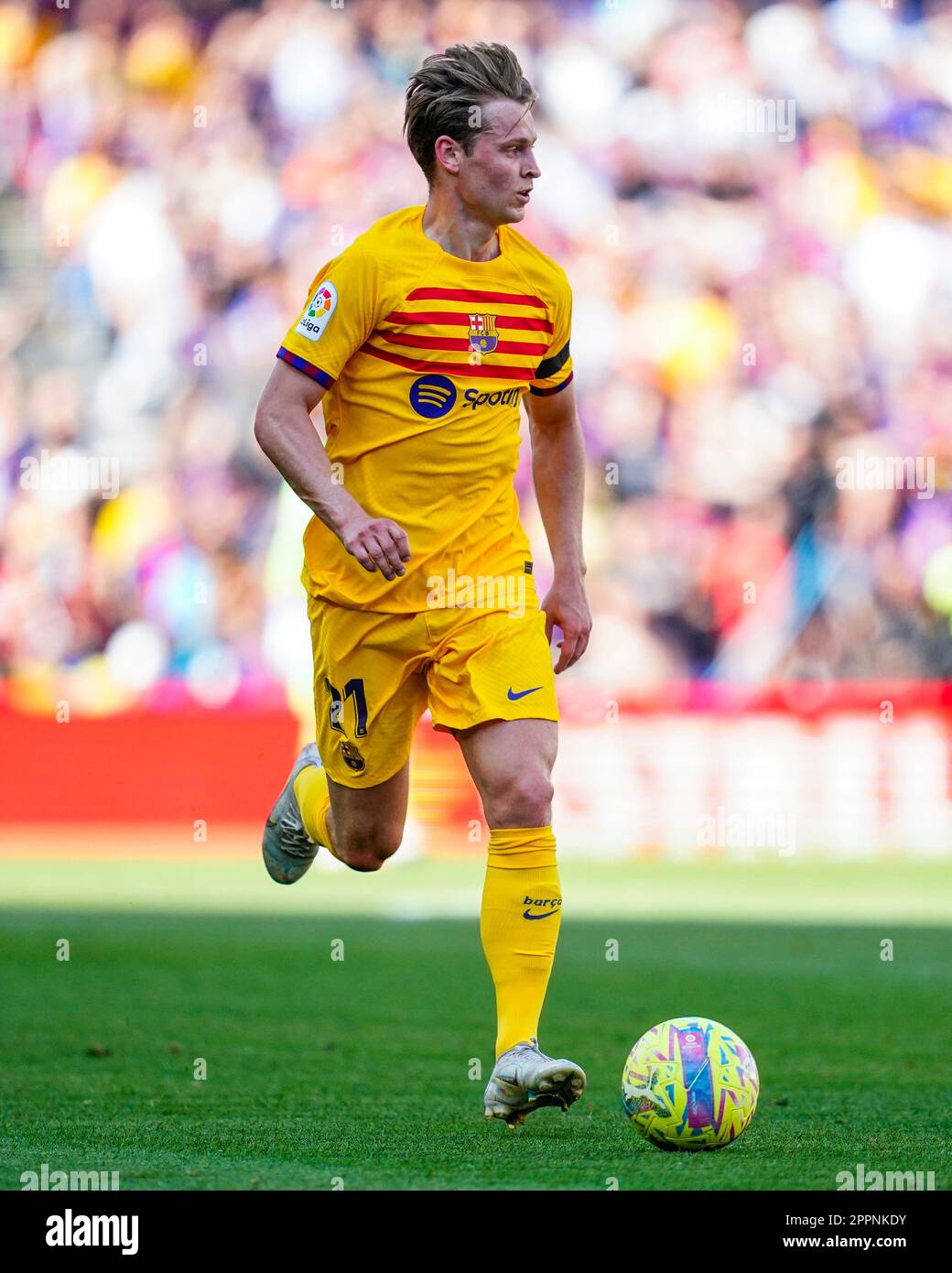 Frenkie De Jong Of FC Barcelona During The La Liga Match Between FC frenkie-de-jong-of-fc-barcelona-during-the-la-liga-match-between-fc