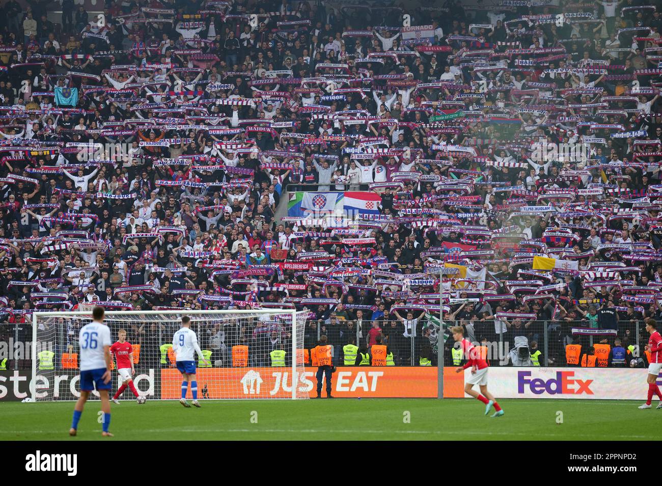 Due to a high demand for tickets from Hajduk Split fans UEFA has moved the  Youth League semifinal between Milan and Hajduk from Nyon (2500 capacity)  to Geneva (30 000 capacity) : r/soccer