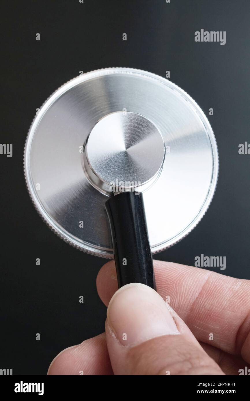 Metallic stethoscope hi-res stock photography and images - Alamy