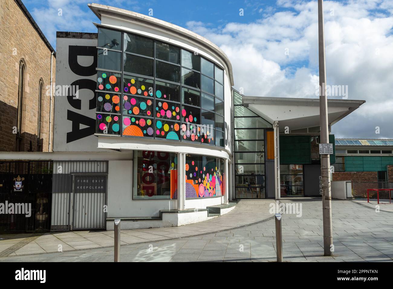 Dundee Contemporary Arts Centre in the Nethergate, Dundee Stock Photo