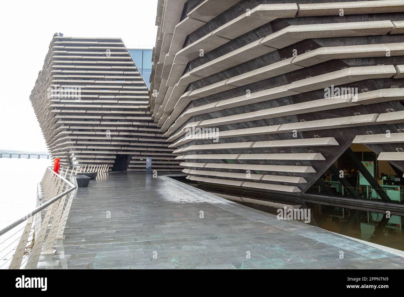 The V&A Museum in Dundee Scotland Stock Photo