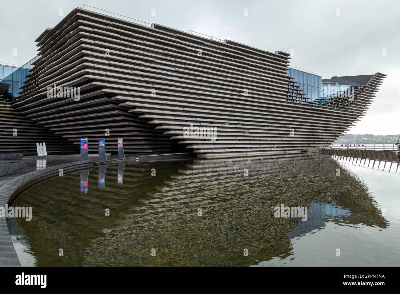 The V&A museum in Dundee Scotland Stock Photo