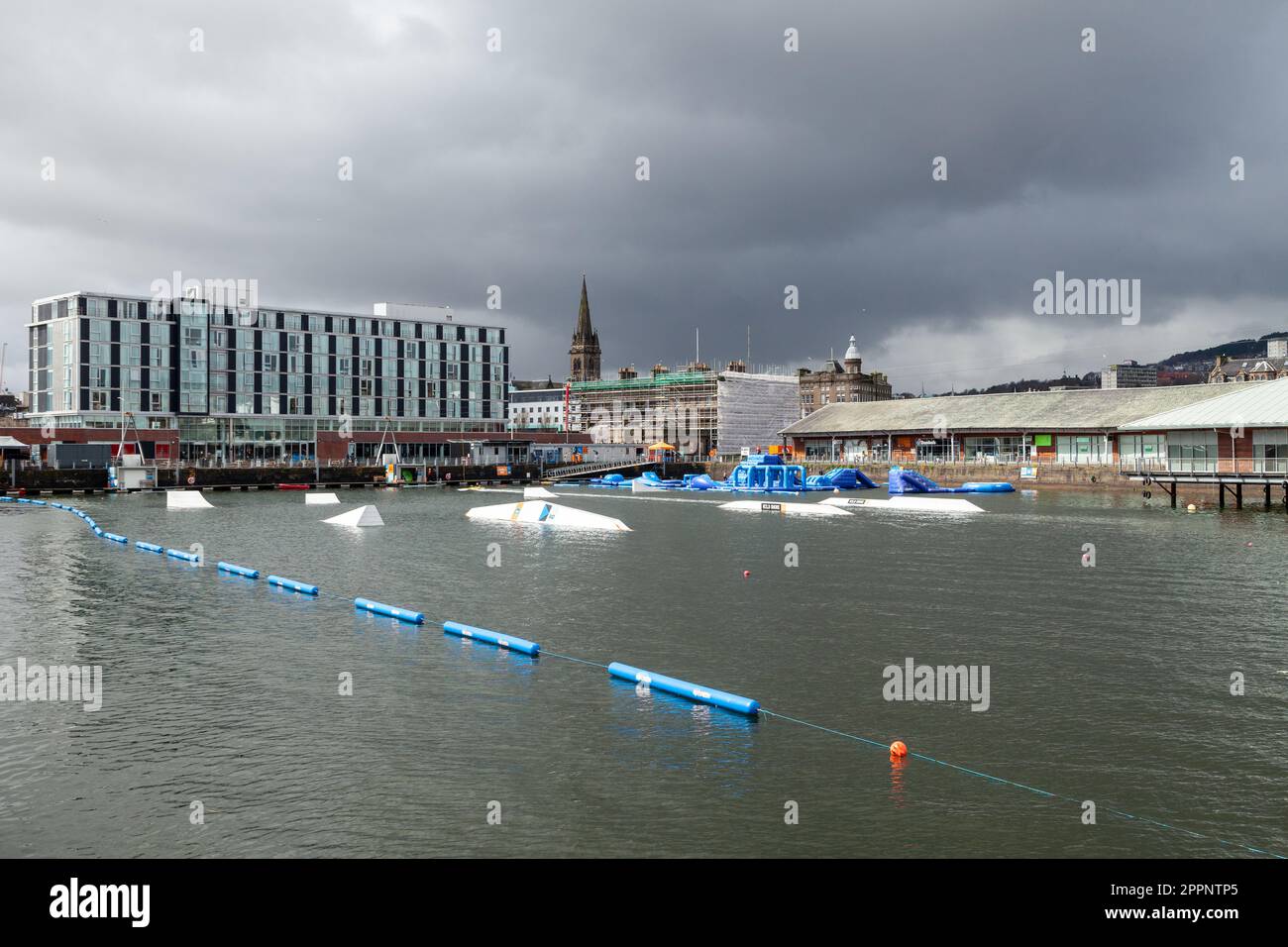 City Quay Dundee at Victoria Dock, Dundee Stock Photo Alamy