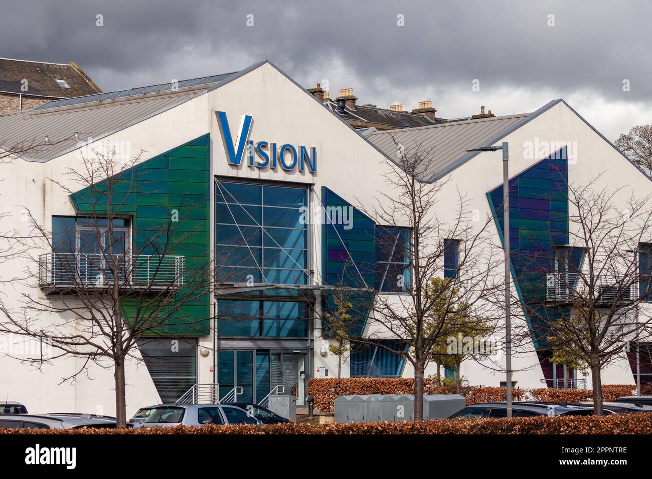 The Vision Building Stock Photo