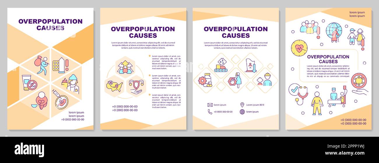 Overpopulation Abstract Overpopulation population growth Stock Vector Images - Alamy