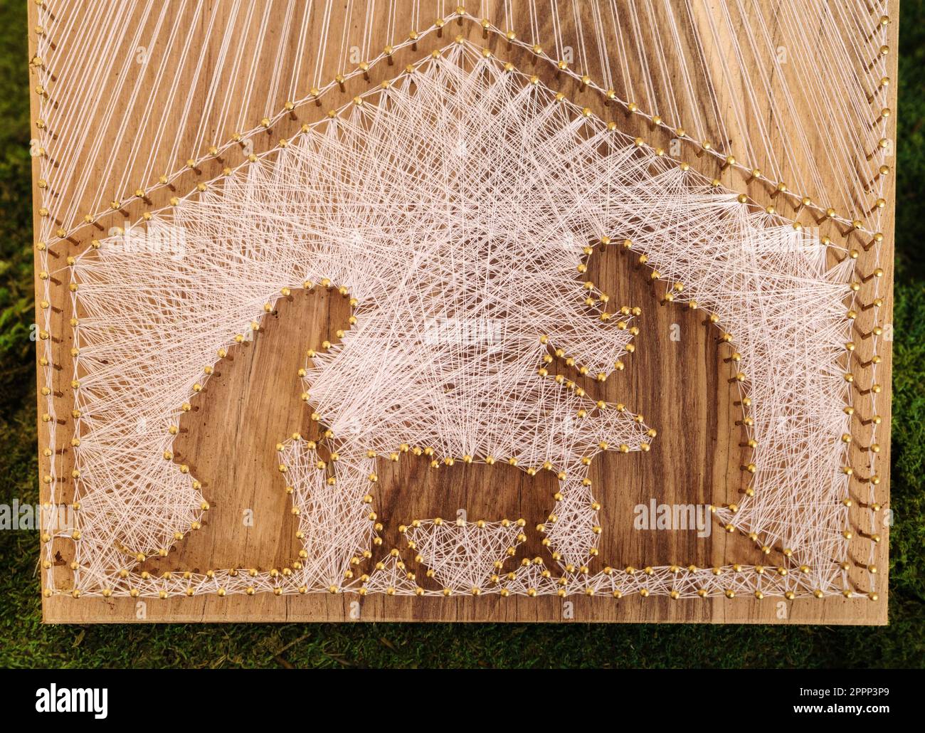 Sveta Gora, Slovenia December 27, 2022 Nativity scene Christmas