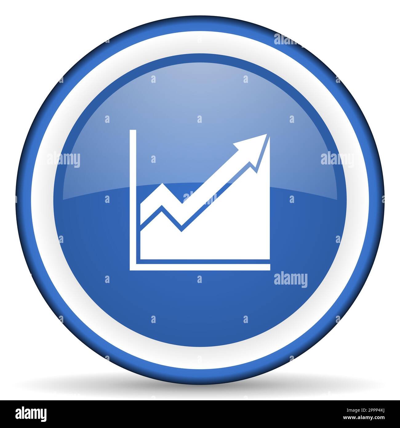 Histogram icon sign symbol on hi-res stock photography and images - Alamy